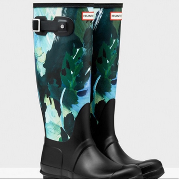 Hunter Shoes - Hunter Rainboots - Tall - Printed